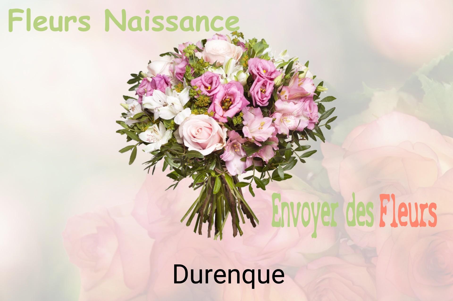Bouquet de fleurs de naissance livré à Durenque